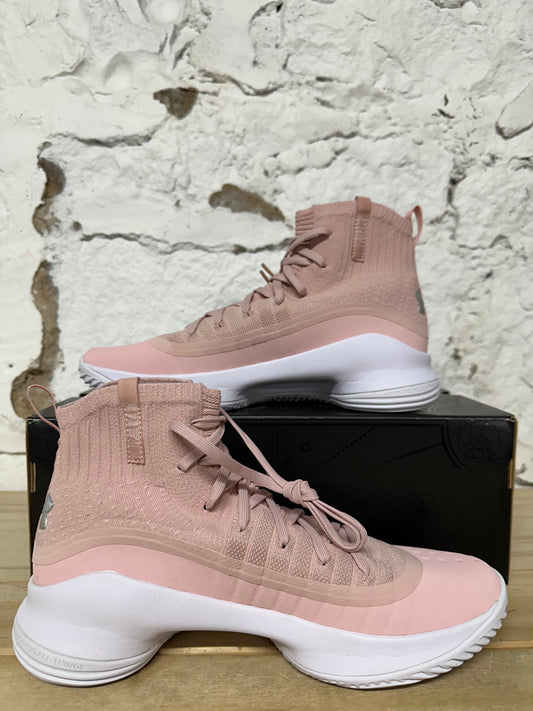 Under Armour Curry 4 Flushed Pink Sz 9