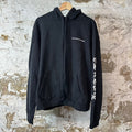 Chrome Hearts Cemetery Crosses Black Hoodie Sz S