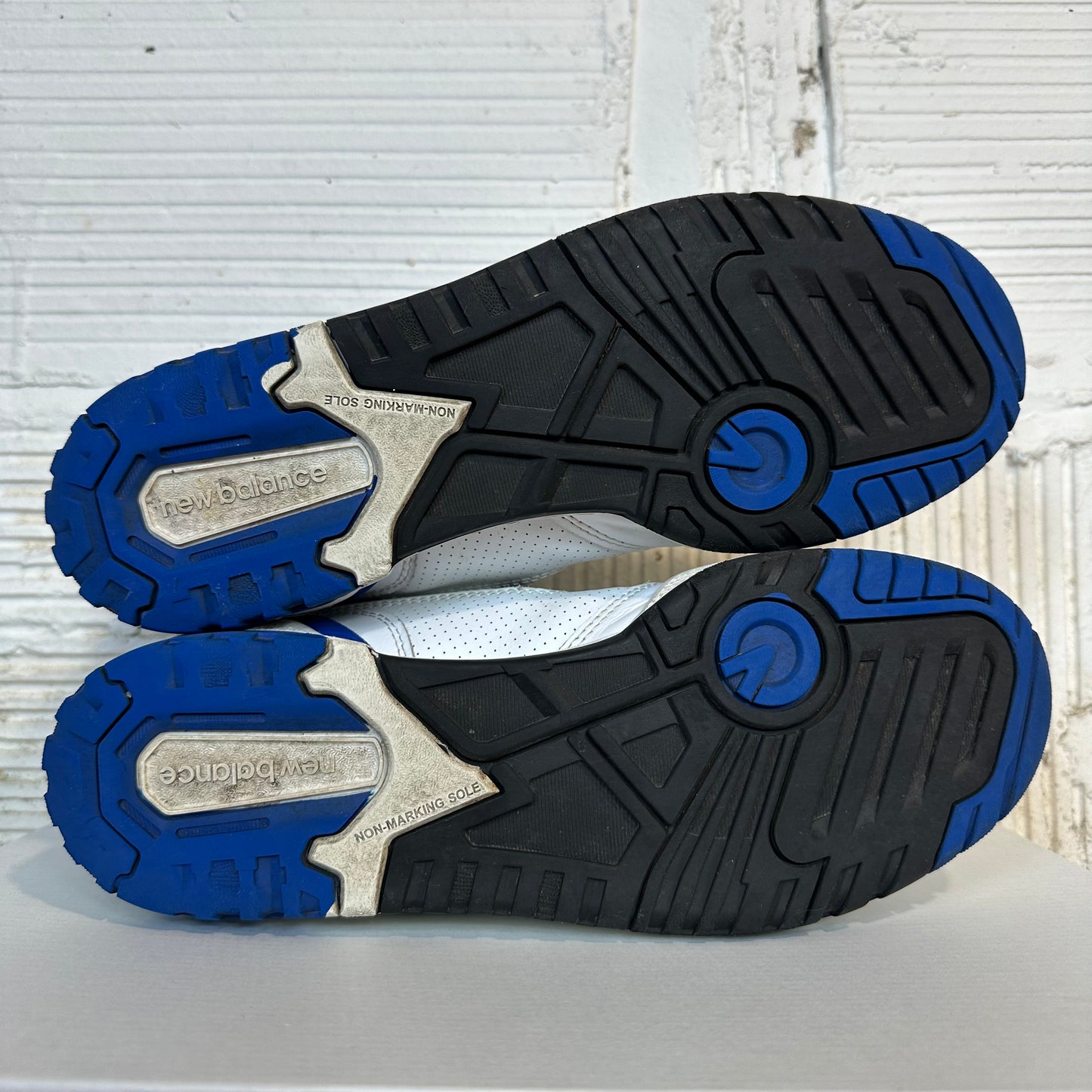New Balance 550 White Blue Sz 8