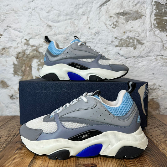 Dior B22 Blue Gray White Sneaker Sz 6 (38)