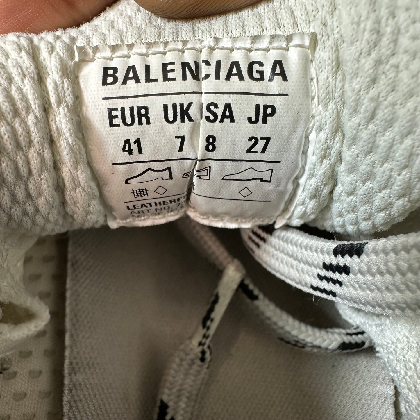 Balenciaga 3XL Multicolor Grey Sneaker Sz 8 (41)