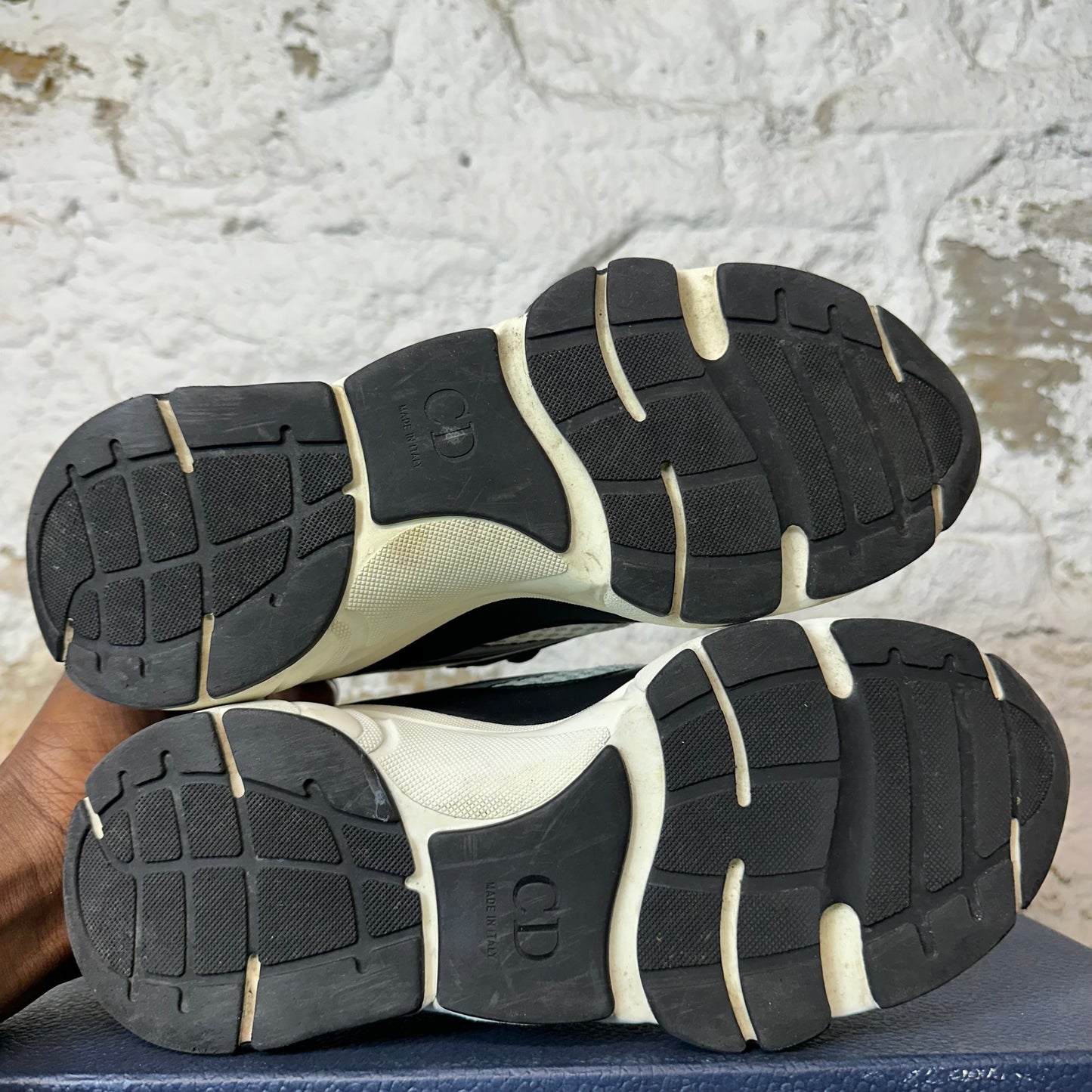 Dior B22 Green Black White Sneaker Sz 7 (40)