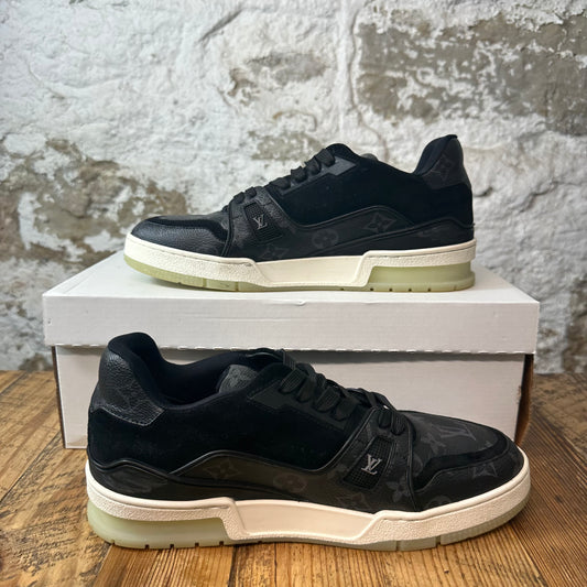 Louis Vuitton Graphite Trainer Sneaker Sz 8 (6.5LV)