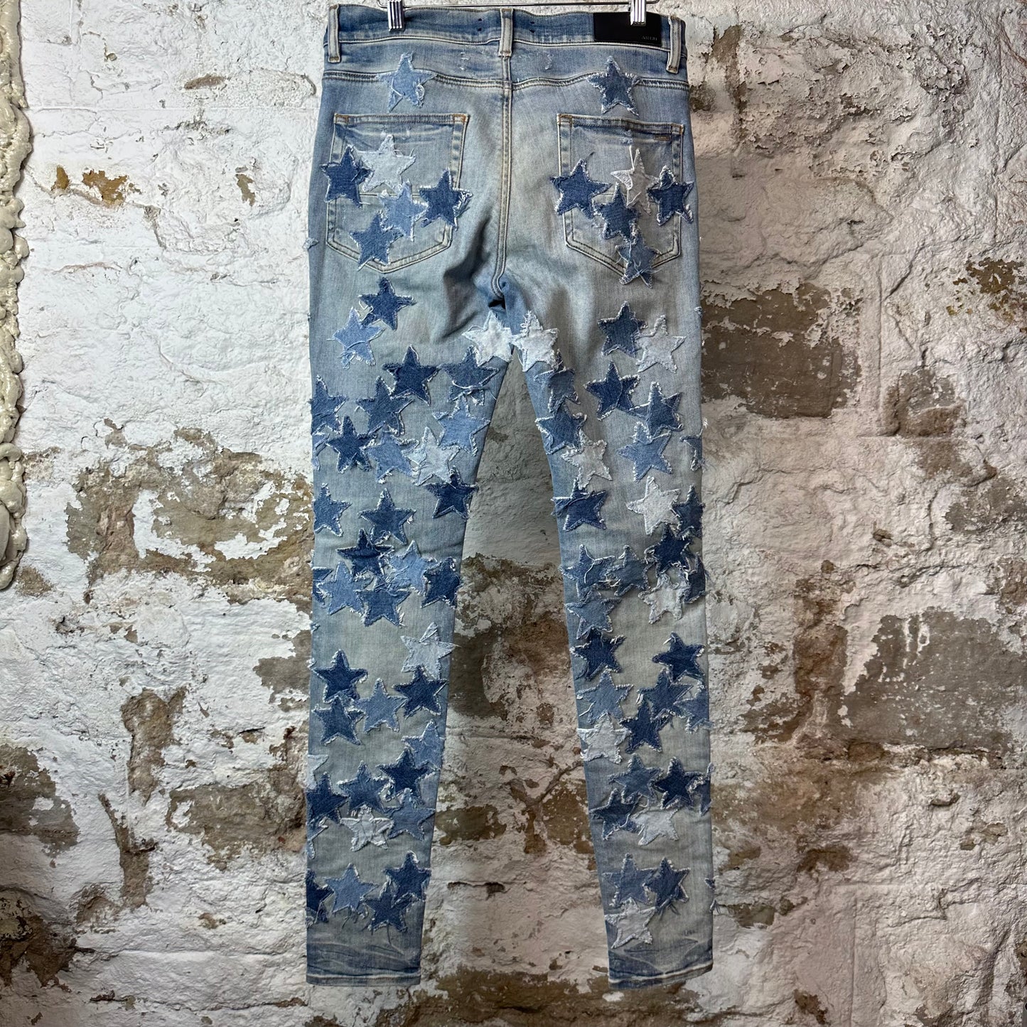 Amiri Denim Star Chemist Blue Denim Jeans Sz 32