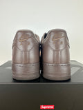 Nike Air Force 1 Low  Supreme Baroque Brown Sz 9