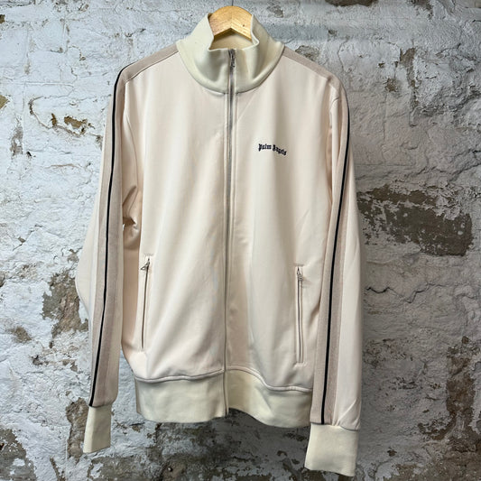 Palm Angels Cream Track Jacket Sz XL
