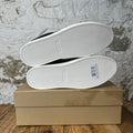 Burberry Albert Maroon Tab Black White Sneaker Sz 10 (43) DS