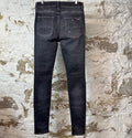 Amiri MX1 Black Paisley Grey Denim Jeans Sz 31