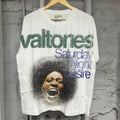 Vale Saturday Bling White T-Shirt Sz S DS