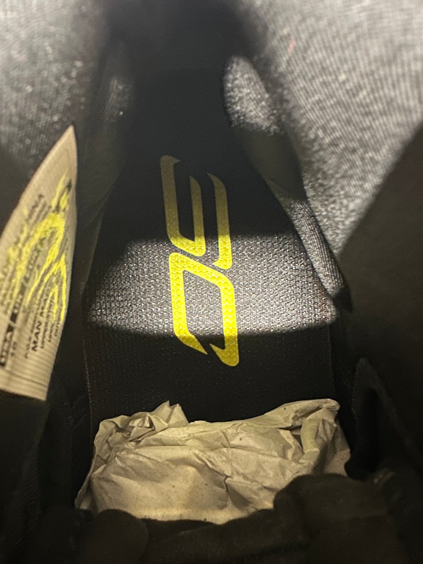 Under Armour Curry 1 Black And Gold Banner Sz 10 DS