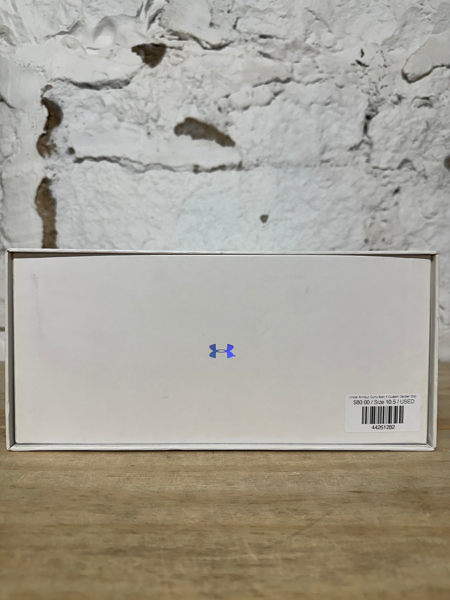 Under Armour Curry Icon 1 Custom Golden State Warriors Sz 10.5