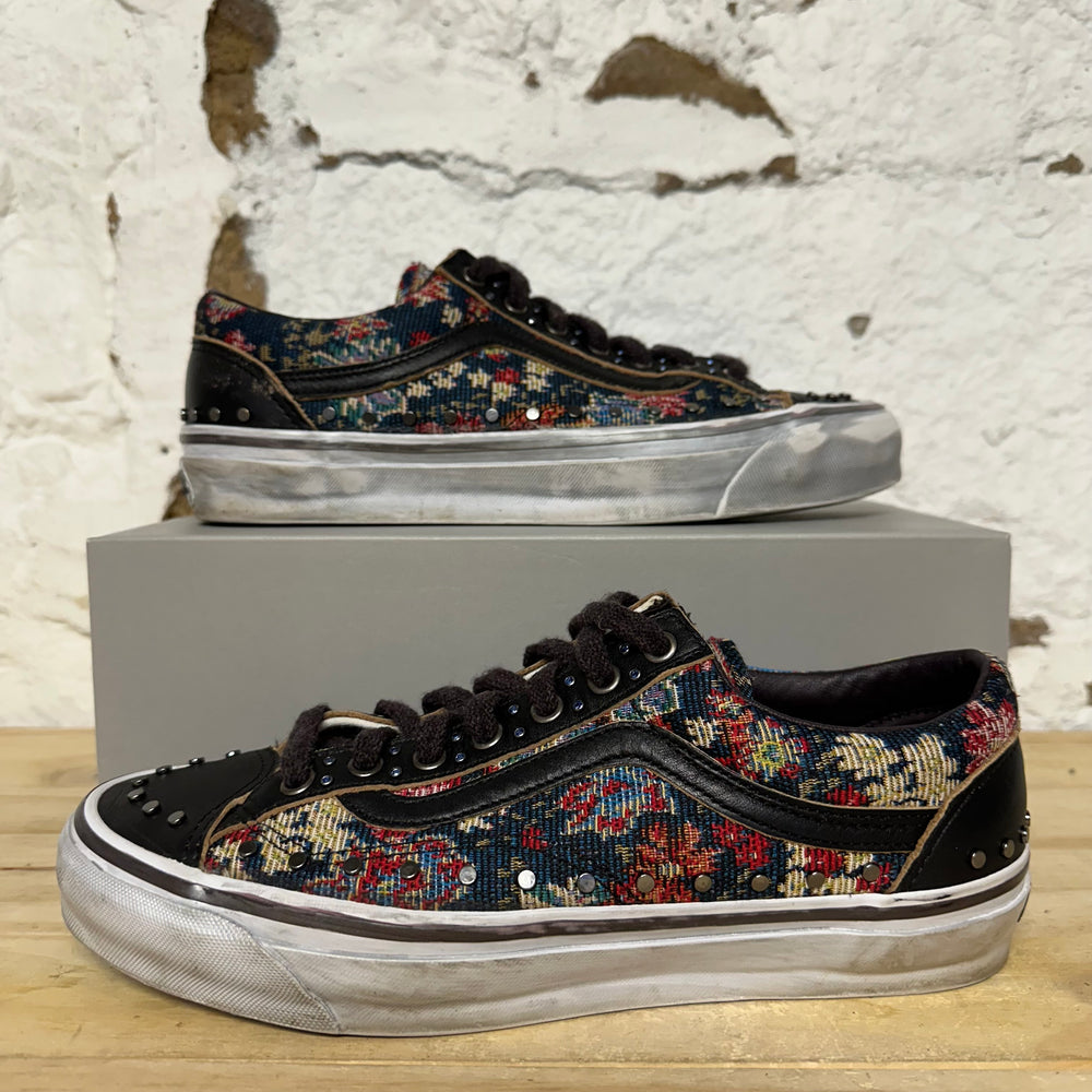 Vans OTW Old Skool 36 Vibram Floral Rivets Black Sz 9