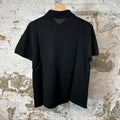 Louis Vuitton Small Logo Black Polo Shirt Sz S