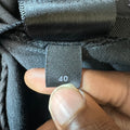 Amiri Sequen Thrasher Black Denim Jeans Sz 40