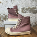 Rick Owens High Dusty Pink Milk Sneaker Sz 10 (43)