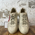 Gucci Rhyton Mouth Logo Cream Sneaker Sz 10