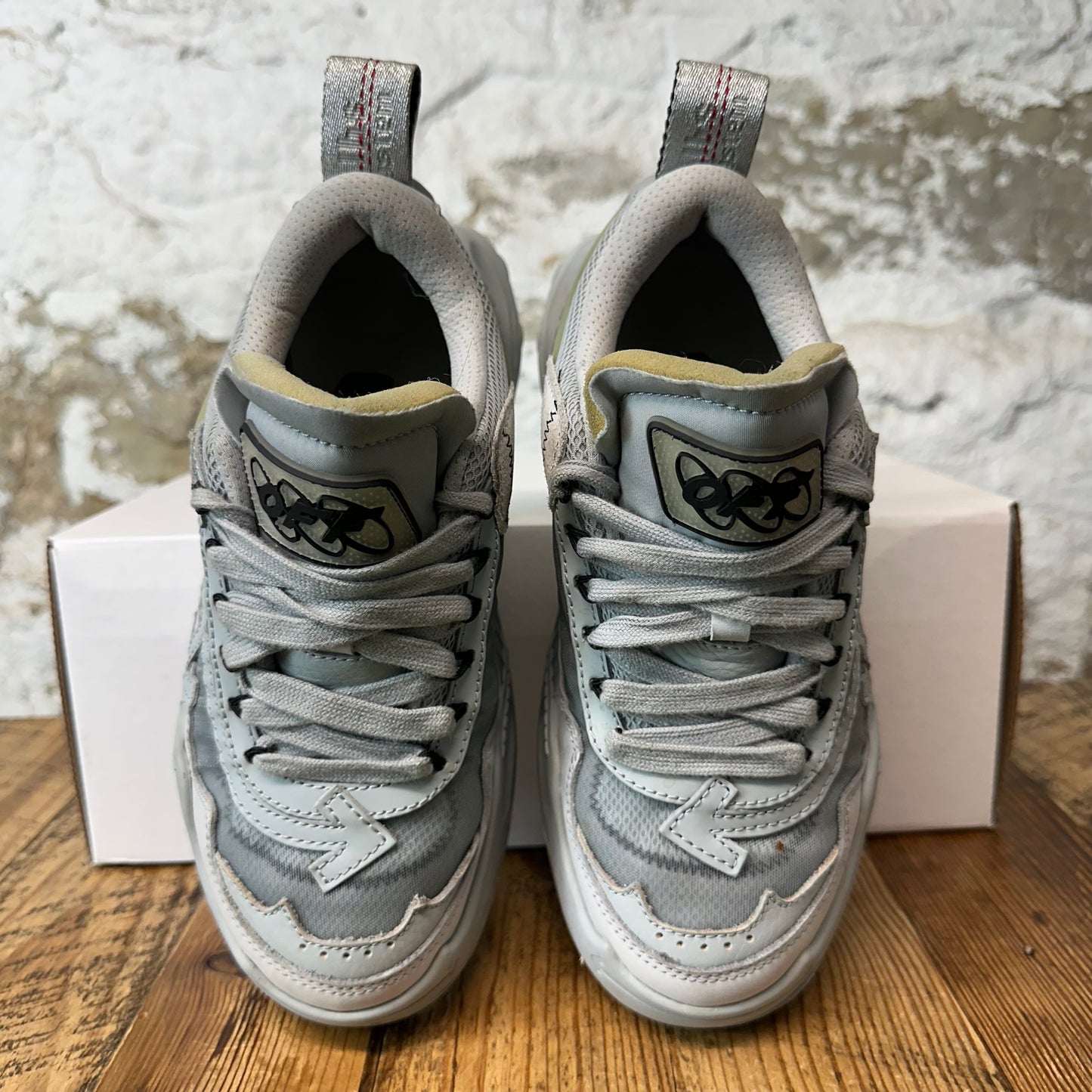Off-White ODSY 1000 Triple Grey Sneaker Sz 4.5 (36)