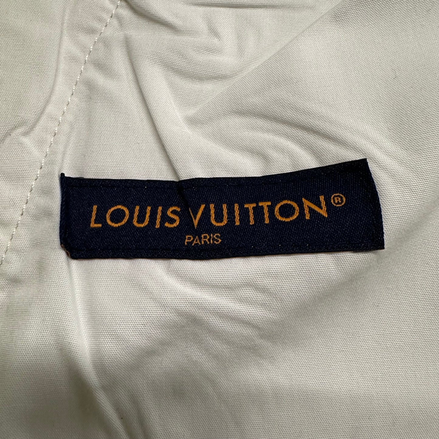 Louis Vuitton Damier Gradient Jacquard Denim Cargo Pants Sz 34
