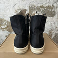 Rick Owens High Jumbo Lace Black Milk Sneaker Sz 10 (43)