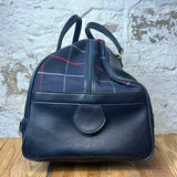 Burberry Navy Duffle Bag