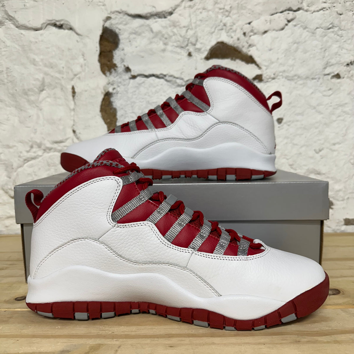 Air Jordan 10 Red Steel (2005) Sz 10 DS