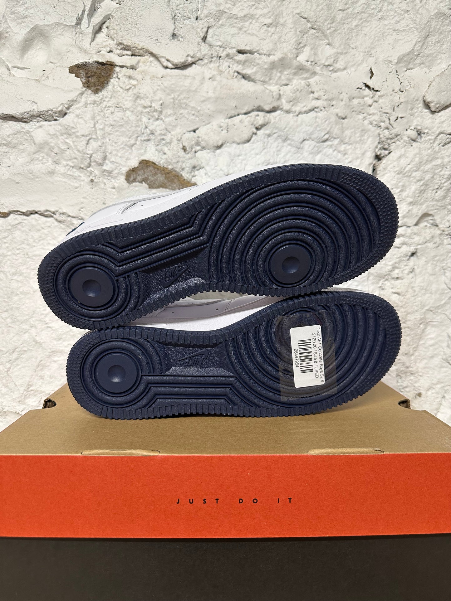 Nike Air Force 1 Low Lil Yachty Concrete Boys Sz 8