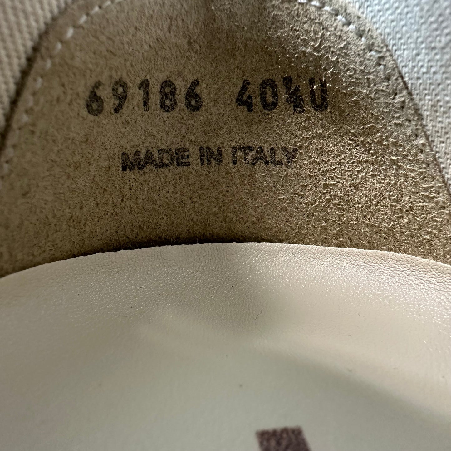 Rick Owens Abstract Dark Dust Milk Sneaker Sz 7.5 (40.5)