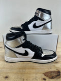 Air Jordan 1 High Silver Toe Sz 10(11.5W)