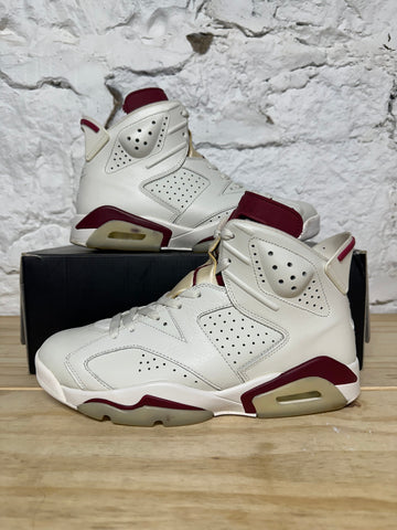 Air Jordan 6 Maroon Sz 9