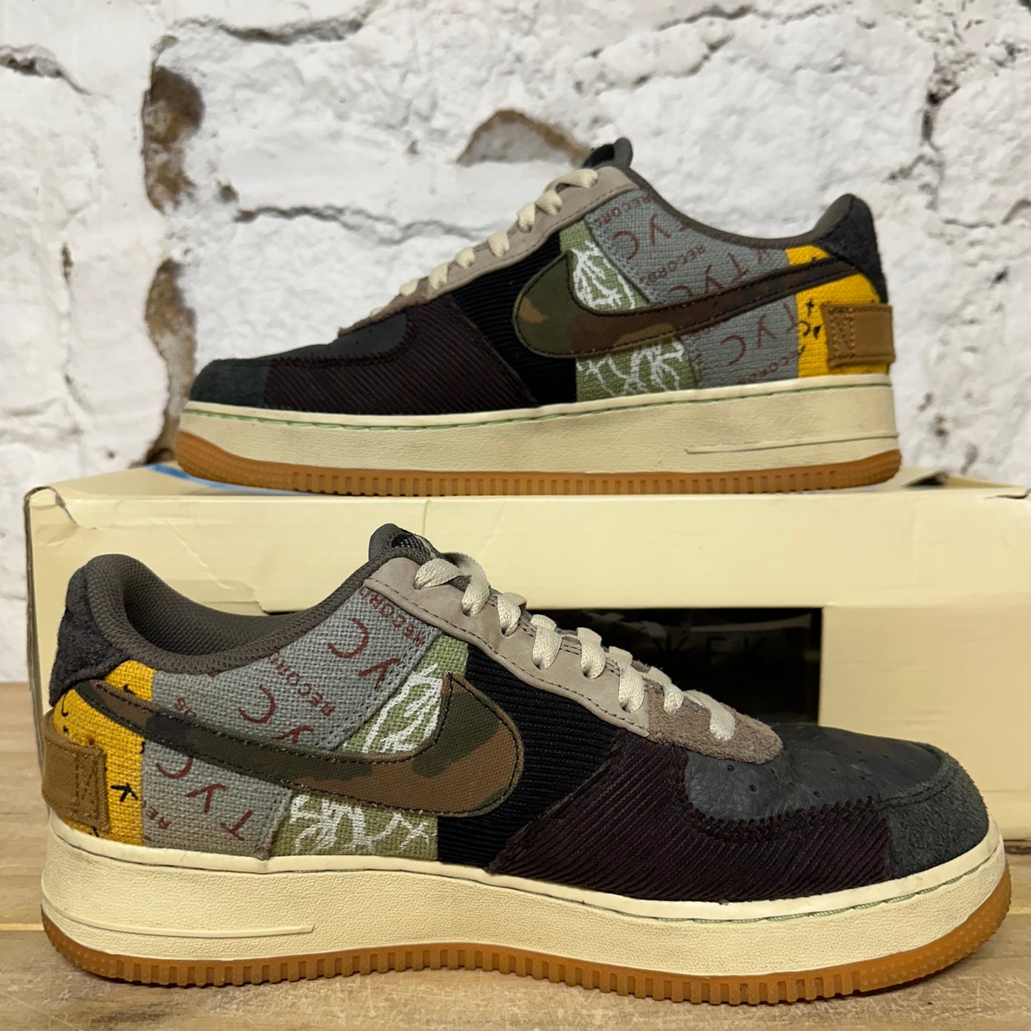 Nike Air Force 1 Low Travis Scott Cactus Jack Sz 10