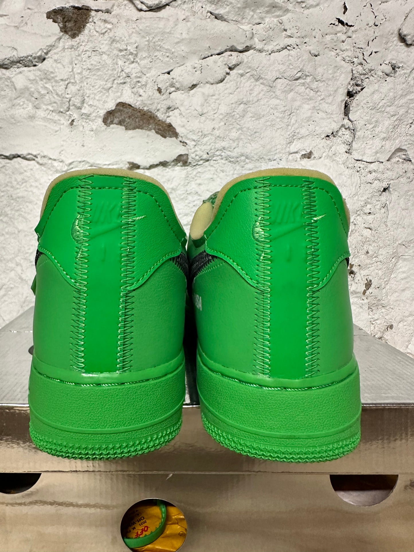 Nike Air Force 1 Low Off-White Brooklyn Sz 10.5