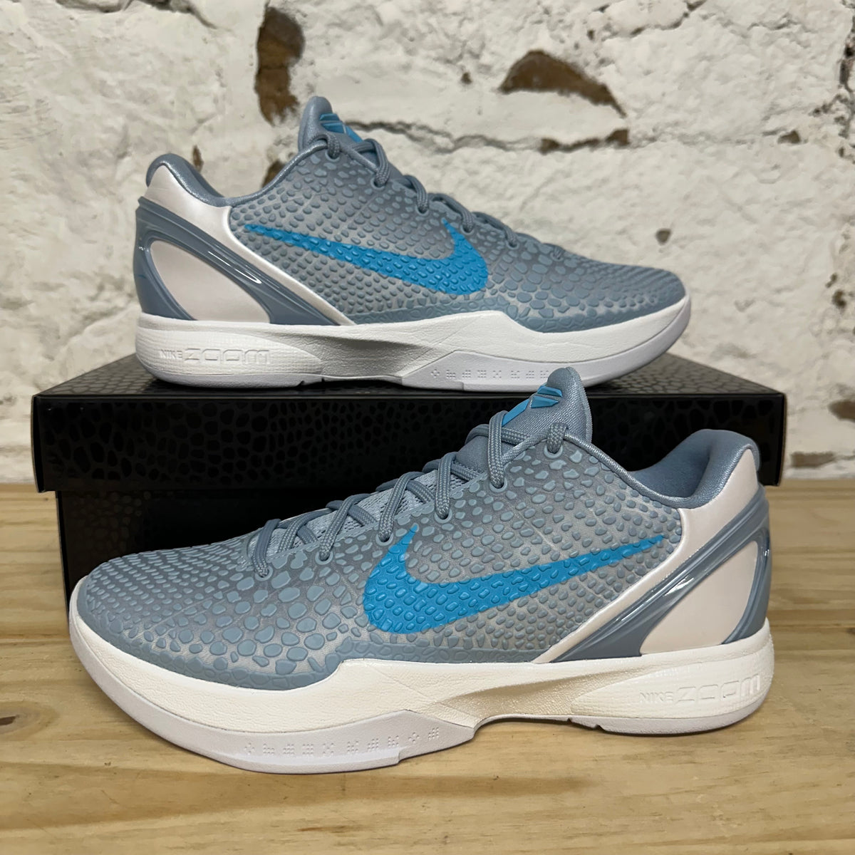 Nike Kobe 6 Protro Caitlin Clark Light Armory Blue Sz 9.5 DS
