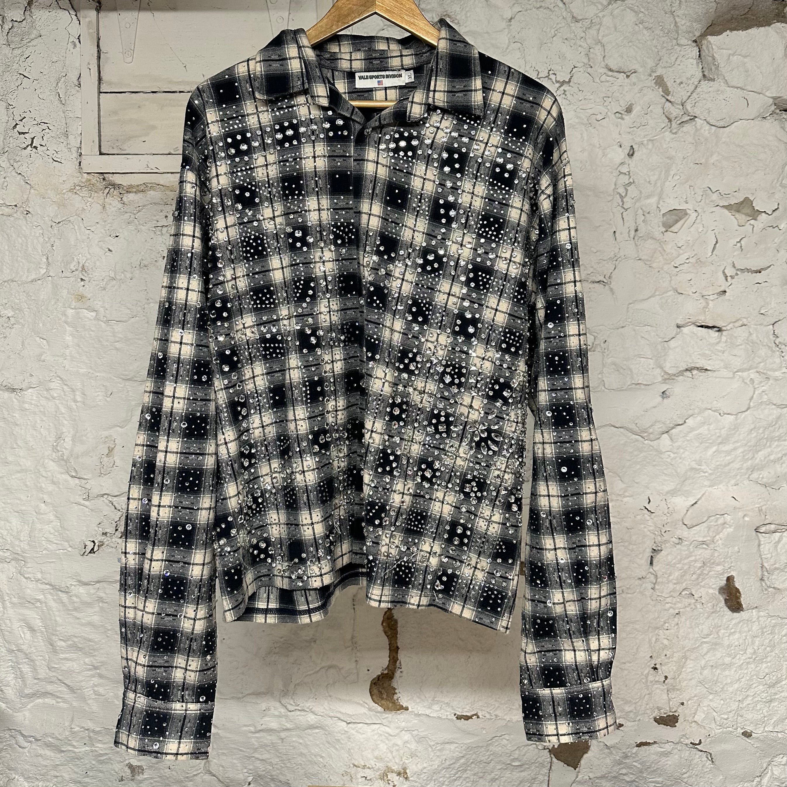 Vale Crystals Flannel Sz XL