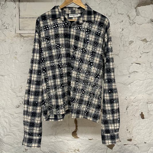 Vale Crystals Flannel Sz XL