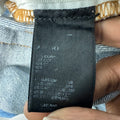 Amiri Plain Blue Denim Jeans Sz 30