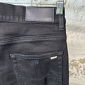 Amiri DIstressed Plain Black Denim Jeans Sz 32
