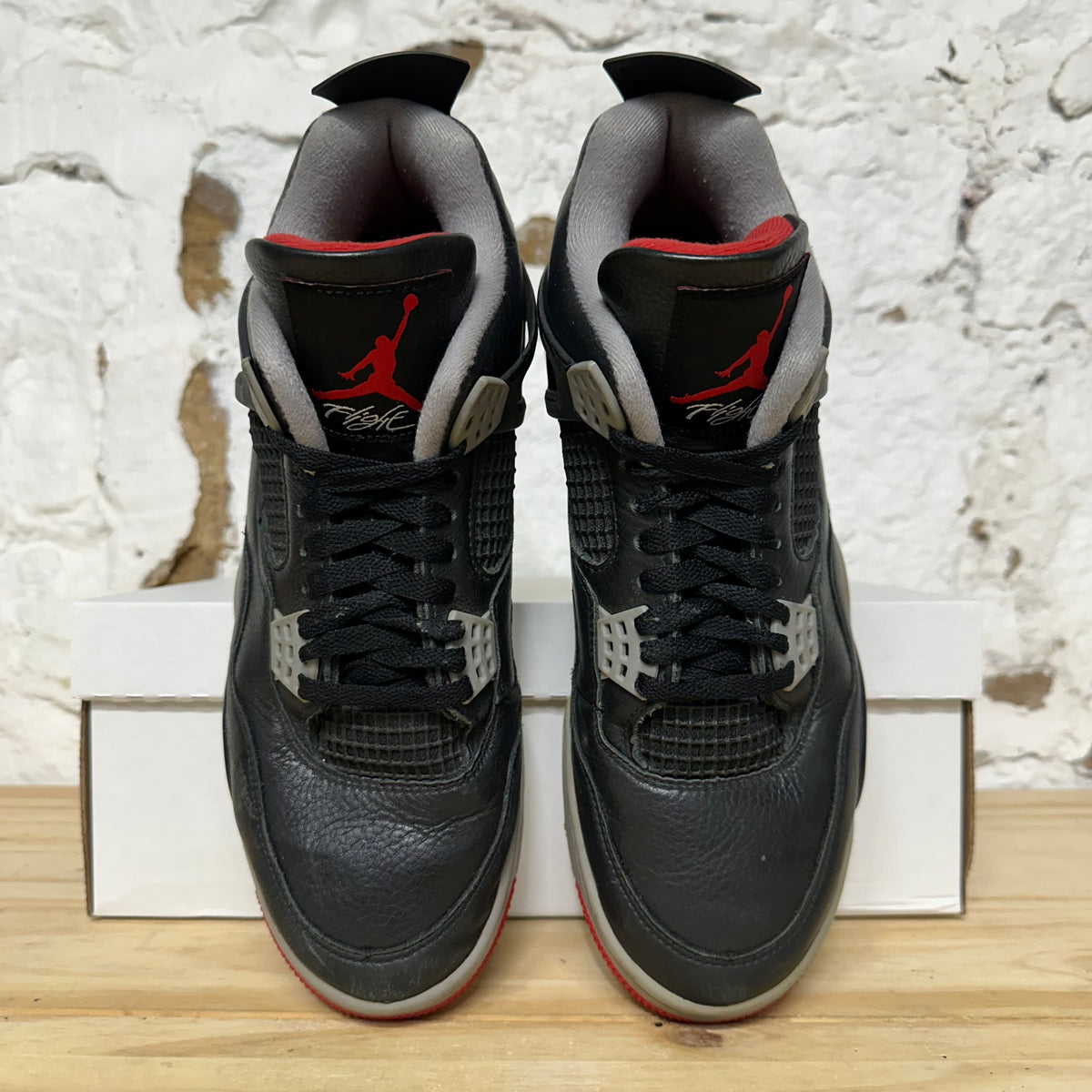Air Jordan 4 Bred Reimagined Sz 9.5