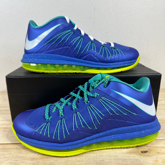 Nike Air Max LeBron 10 Low Sprite Sz 9