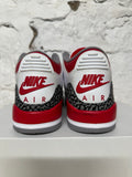 Air Jordan 3 Fire Red Sz 9.5