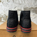 Gucci Tennis 1977 Black Monogram Sneaker Sz 9