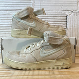 Nike Air Force 1 Mid Stussy Fossil Sz 7.5