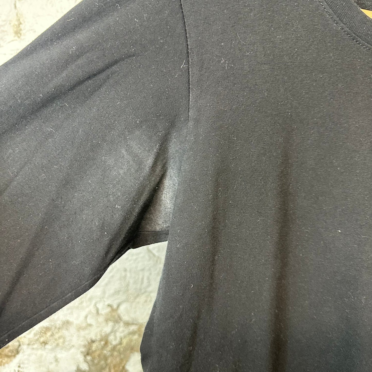 Chrome Hearts Orange Dagger L/s Black Sz XS (Stains)