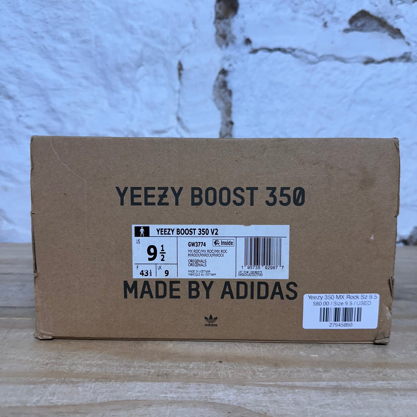 Yeezy 350 V2 MX Rock Sz 9.5