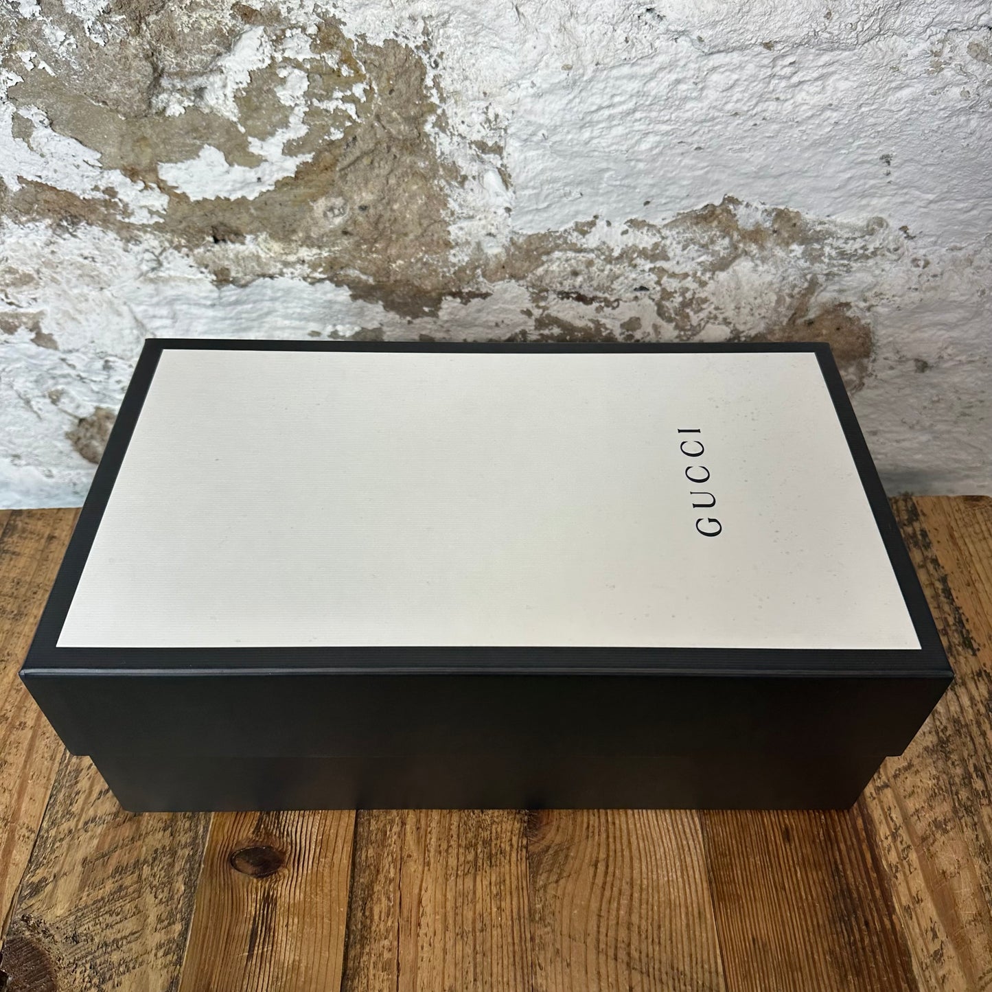 Gucci Black Monogram Red Tab Ace Sneaker Sz 10