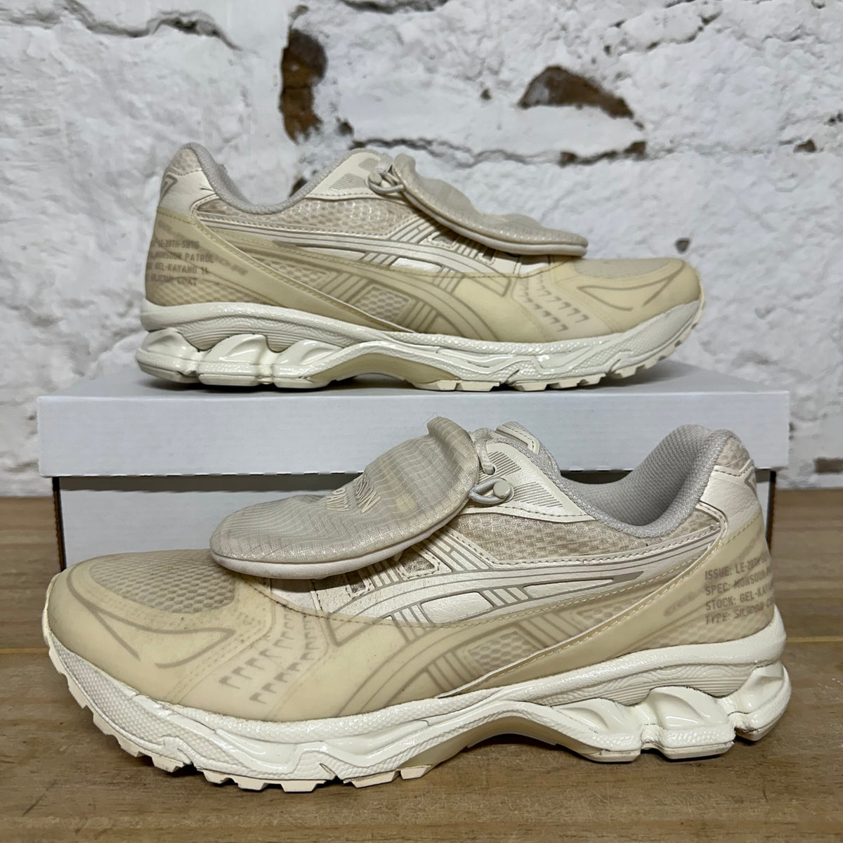 Asics Gel-Kayano 14 SBTG x Limited Edt Monsoon Patrol Cream Sz 10.5