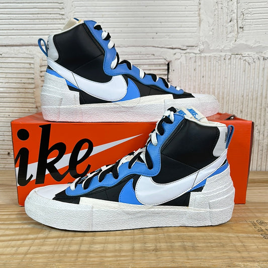 Nike Blazer Mid Sacai White Black Legend Blue Sz 13 DS