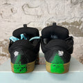 Lanvin Curb Gallery Dept Paint Splatter Black Sneaker Sz 13 (46)