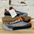 Nike Drop Type LX Wolf Grey Total Orange Sz 10.5 DS
