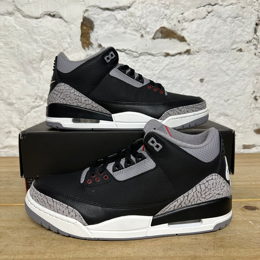 Air Jordan 3 Black Cement (2024) Sz 10 DS
