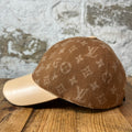 Louis Vuitton Beige Monogram Wool Hat Sz M
